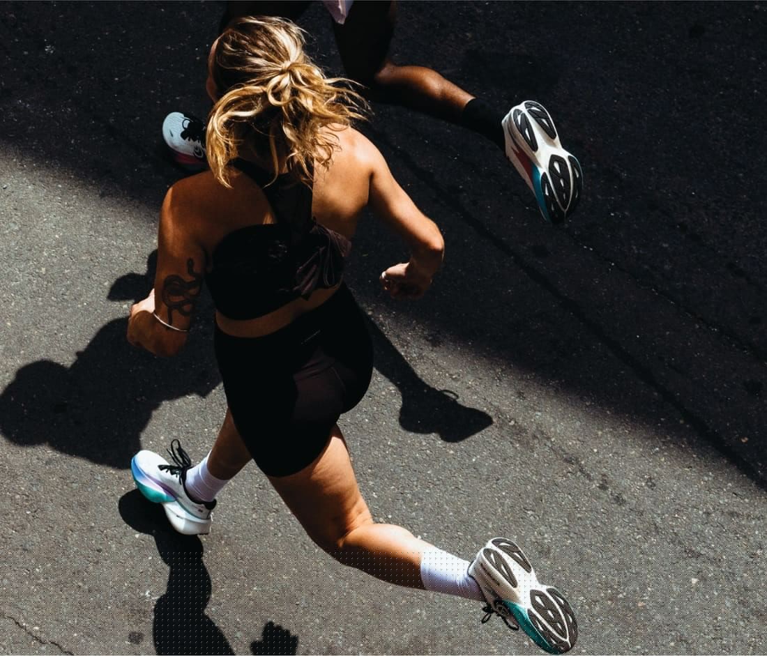 Runner training in the Specter 3